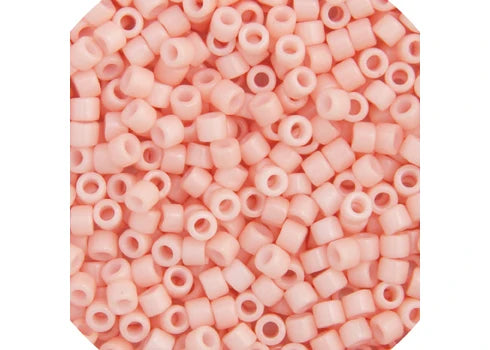 Miyuki Delica 11/0 Salmon Pink Opaque Glazed Luster