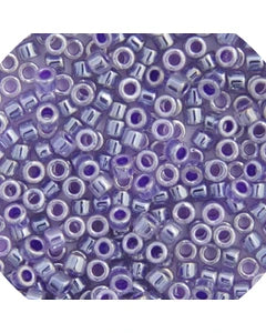 Miyuki Delica 11/0  Crystal Violet Ceylon Lined-Dyed