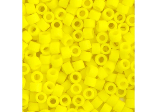 Miyuki Delica 11/0 Yellow Matt Opaque