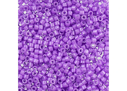 Miyuki Delica 11/0 Violet Opaque Dyed