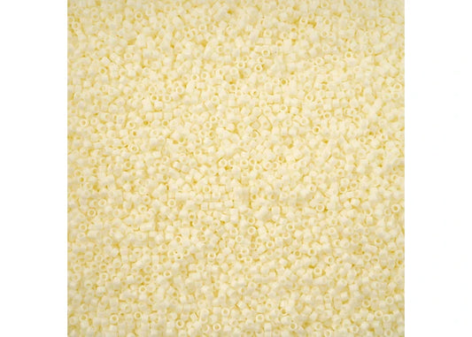 Miyuki Delica 11/0 Opaque Light Cream Luster