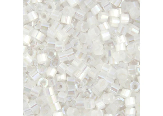 Miyuki Delica 11/0 Crystal AB Silk Satin