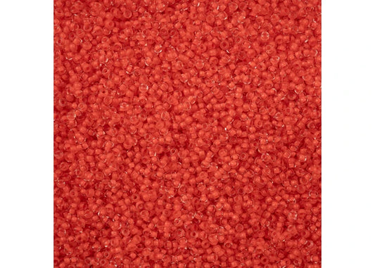 668 - 11/0 Crystal C/L Terra Intensive Orange