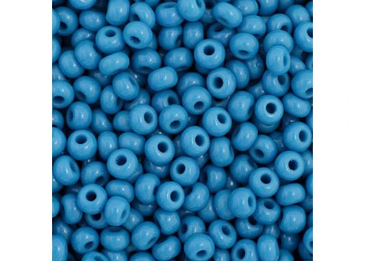 33 - 11/0 Vial Opaque Dark Blue