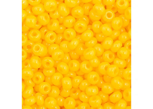 44 - 11/0 Vial Opaque Golden Yellow