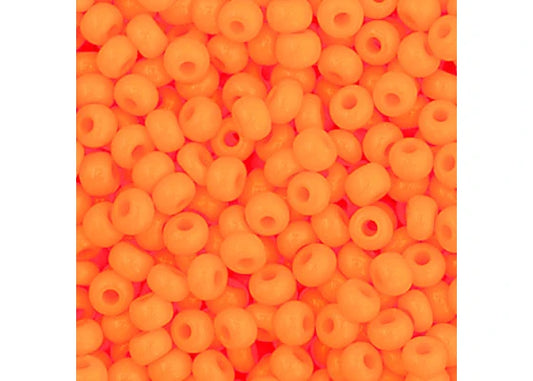 45 - 11/0 Vial Opaque Light Orange