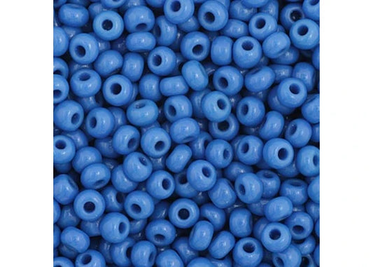 47 - 11/0 Vial Opaque Medium Blue