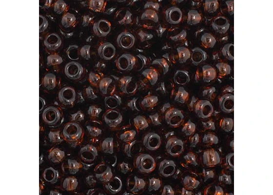58 - 11/0 Vial Transparent Brown