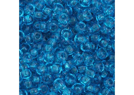 59 - 11/0 Vial Transparent Medium Aqua