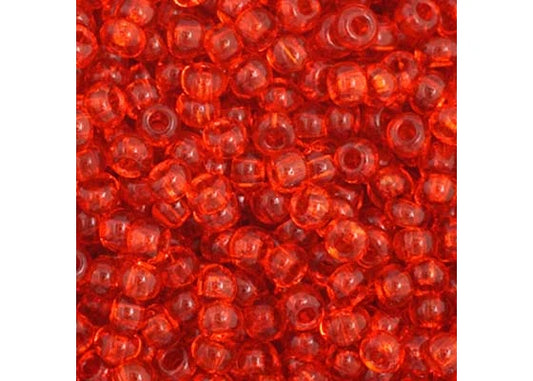 64 - 11/0 Vial Transparent Orange