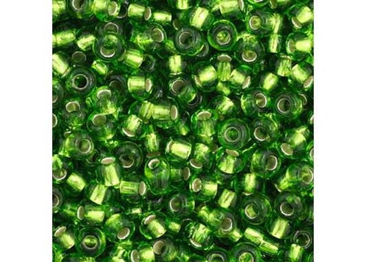 86 - 11/0 Vial S/L Chartreuse