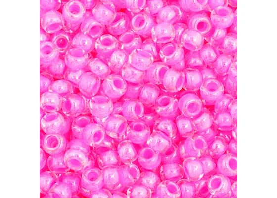 101 - 11/0 Vial Crystal C/L Rose