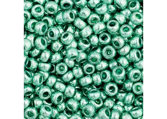 118 - 11/0 Vial Metallic Green