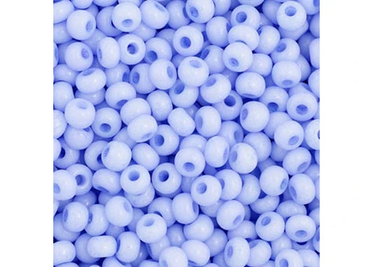 167 - 11/0 Vial Dyed Chalk Light Violet Solgel