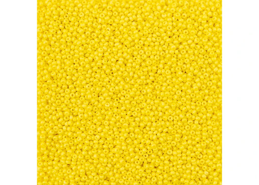 189 - 11/0 Vial Terra Intensive Yellow Matt