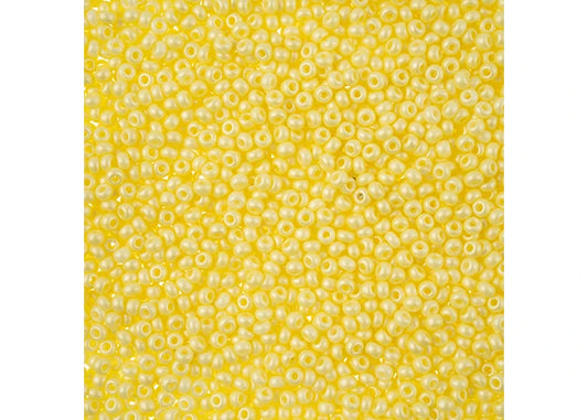 11/0 PermaLux Dyed Chalk Light Yellow 321