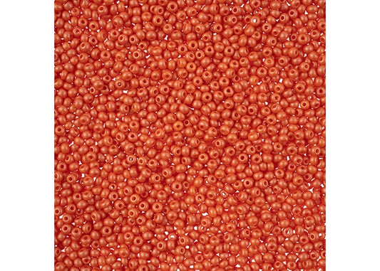 11/0 PermaLux Dyed Chalk Orange 318