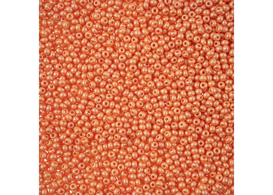 11/0 PermaLux Dyed Chalk Apricot 317