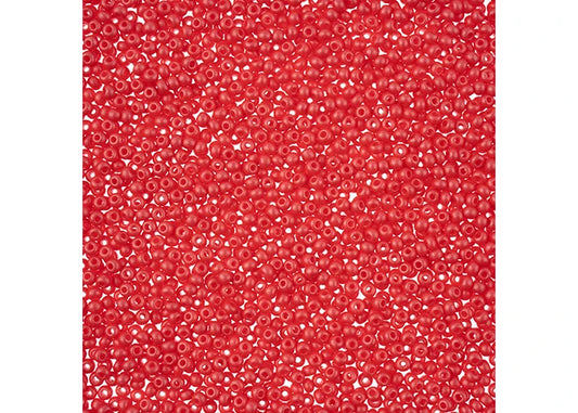 11/0 PermaLux Dyed Chalk Red 314