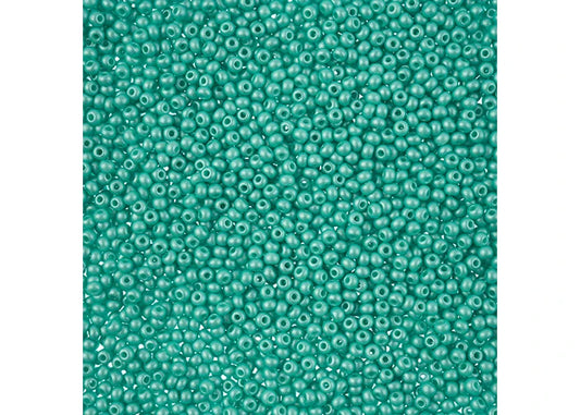11/0 PermaLux Dyed Chalk Mint 306