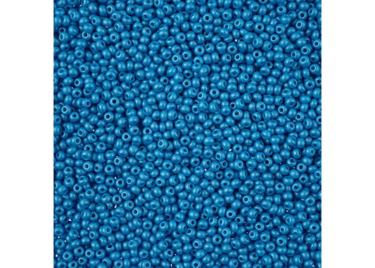 11/0 PermaLux Dyed Chalk Dark Turquoise 303