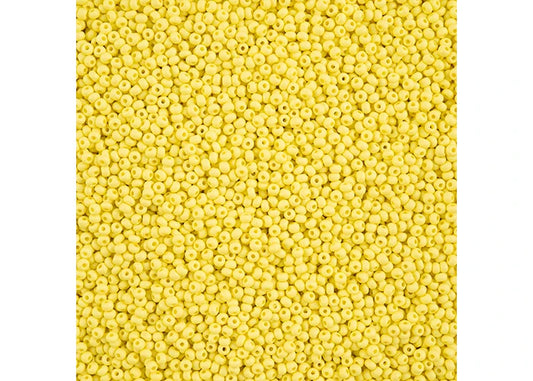 11/0 PermaLux Dyed Chalk Light Yellow Matt 299