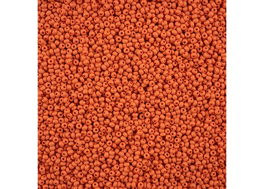 11/0 PermaLux Dyed Chalk Orange Matt 296