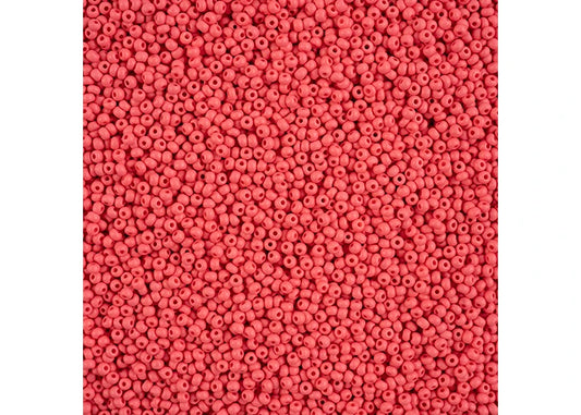 11/0 PermaLux Dyed Chalk Red Matt 292