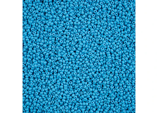 11/0 PermaLux Dyed Chalk Dark Turquoise Matt 281