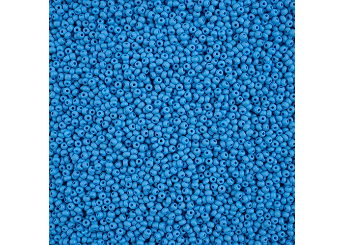 11/0 PermaLux Dyed Chalk Light Blue Matt 280