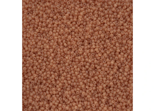 221 - 11/0 Vial Alabaster Light Brown Solgel