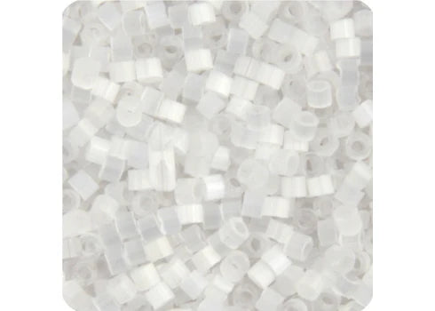 Miyuki Delica 11/0 Crystal Silk Satin