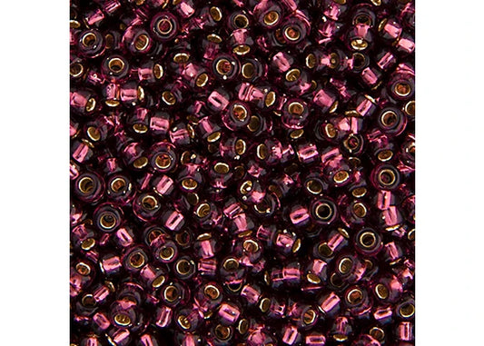 332 - Miyuki Seed Bead 11/0 Dark Smoky Amethyst S/L