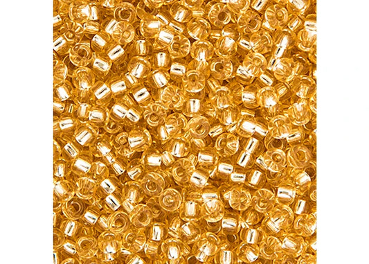 323 - Miyuki Seed Bead 11/0 Lt.Gold Silver Lined