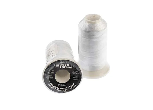 Good Thread Beading 500m Spool White JBC Special