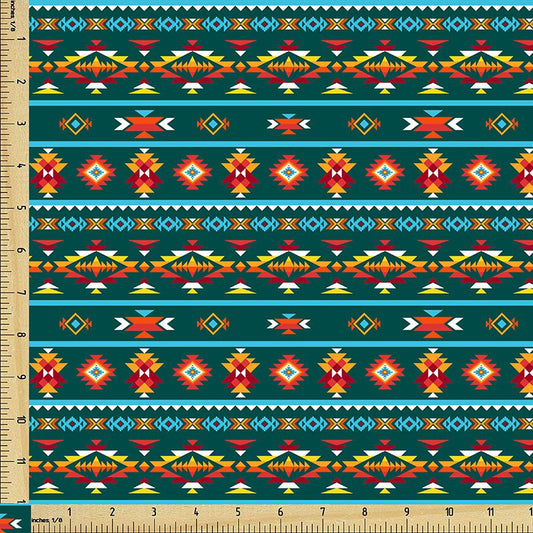 7 Lake Design – 100 % Cotton Fabric Yard