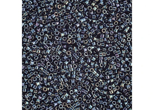 Miyuki Delica 11/0 Gunmetal Iris