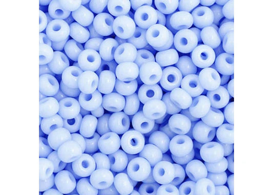 16 - 11/0 Vial Opaque Powder Blue